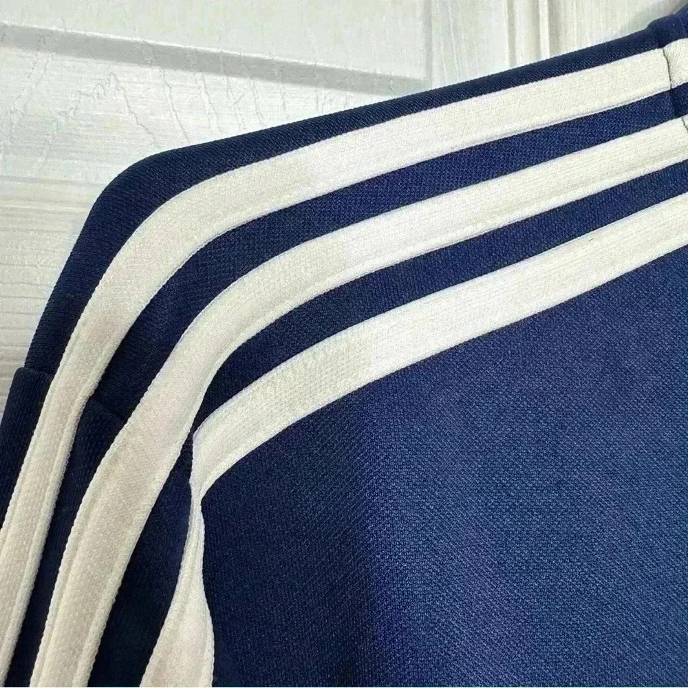 Adidas Condivo Full Zip Training Jacket Joseph Blue & White Size Large - Picture 12 of 16